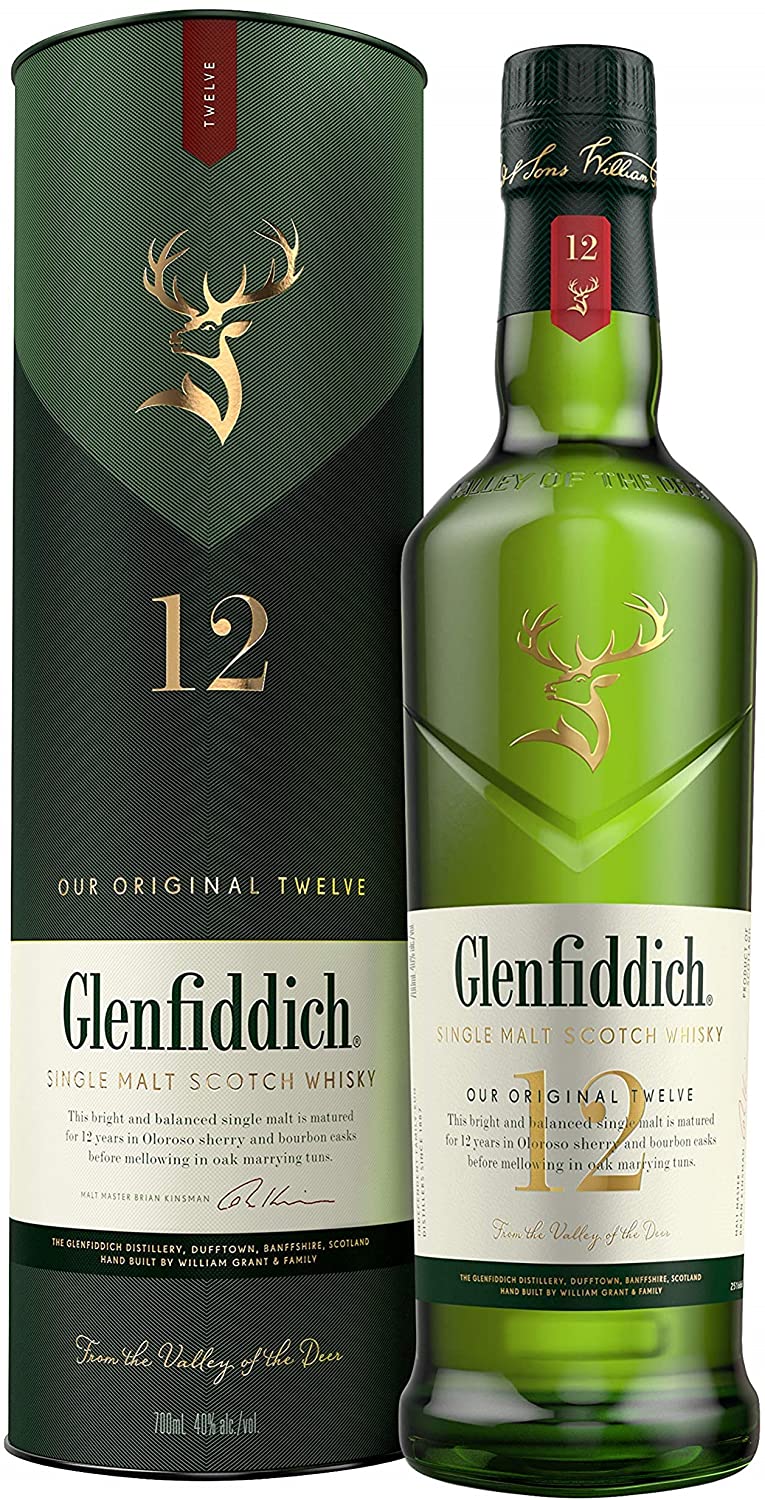 Glenfiddich 12 Años, 750ml